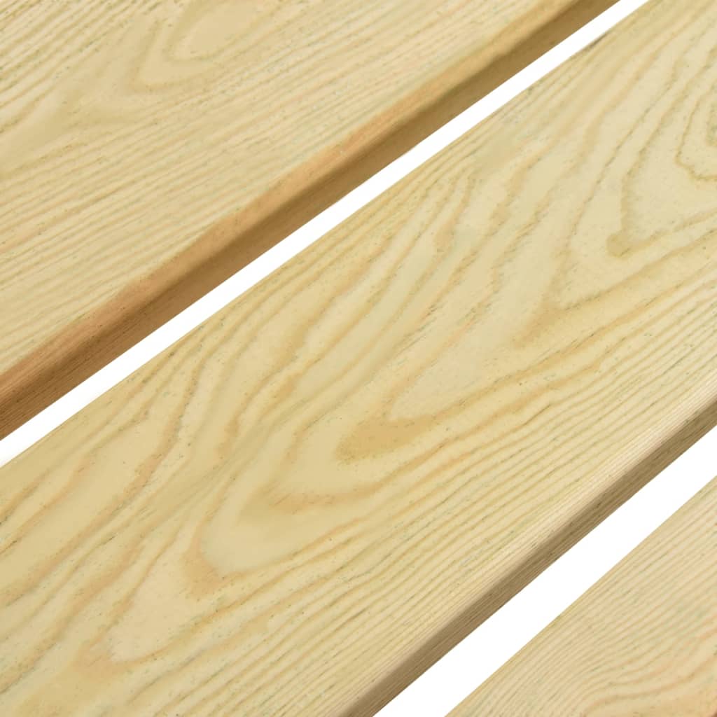 Tuinbank 140 cm geïmpregneerd grenenhout