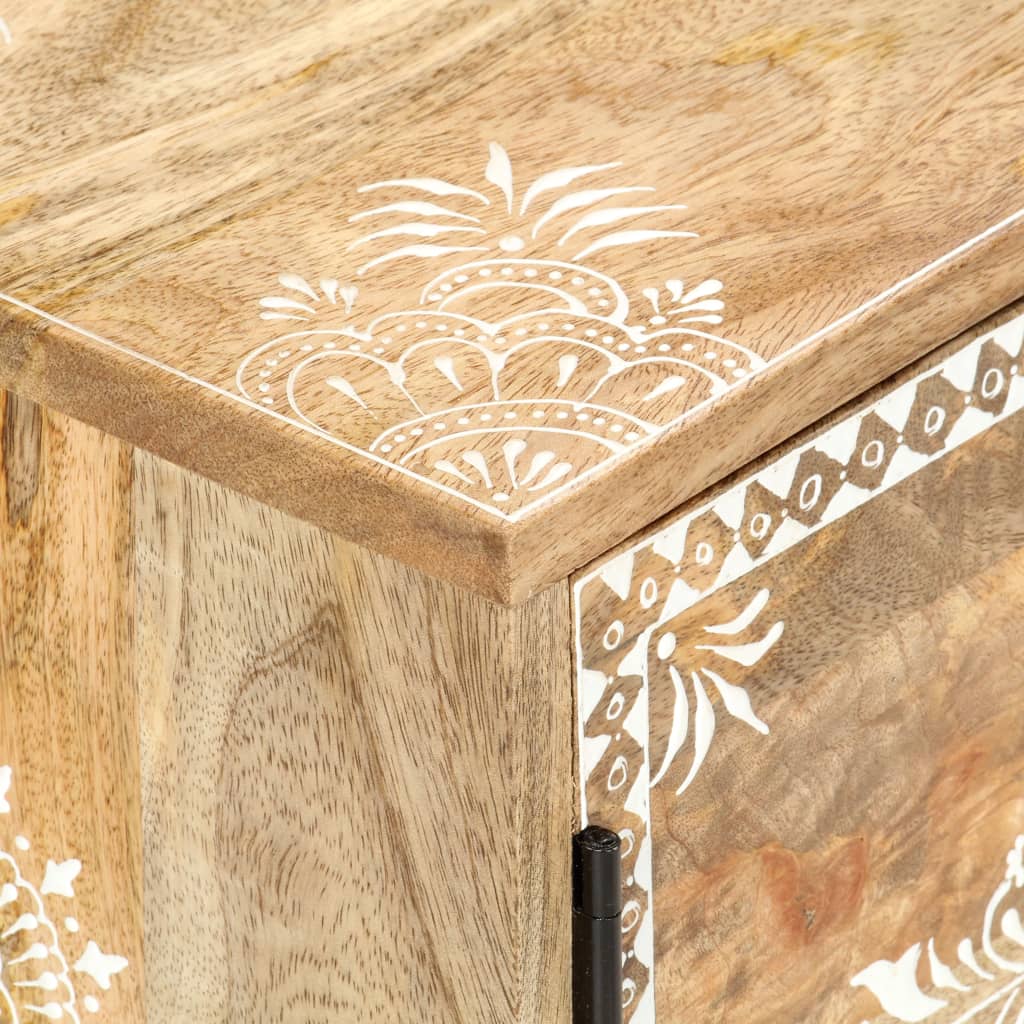 Tv-meubel 120x30x40 cm massief mangohout