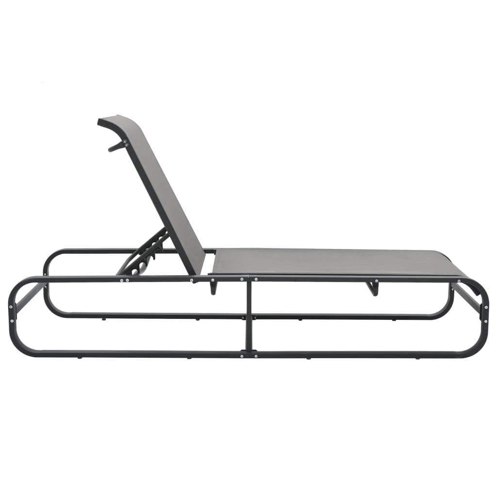 Ligbed aluminium en textileen