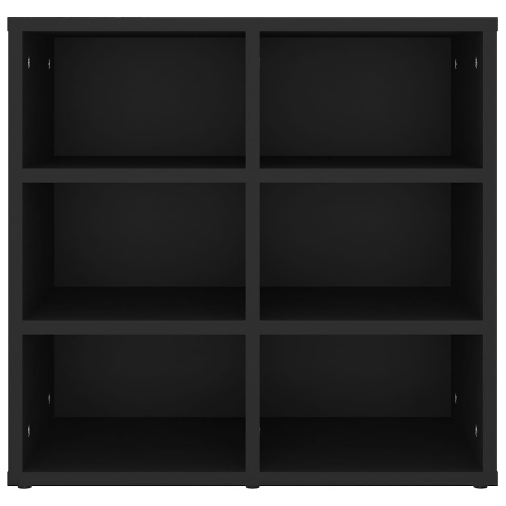 Schoenenkast 52,5x30x50 cm zwart