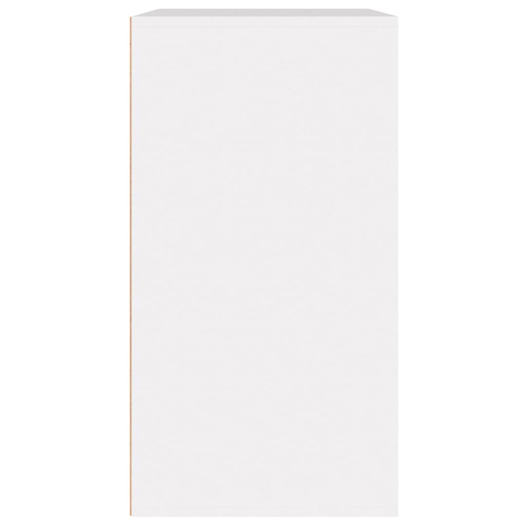 Cosmeticakast 80x40x75 cm bewerkt hout wit