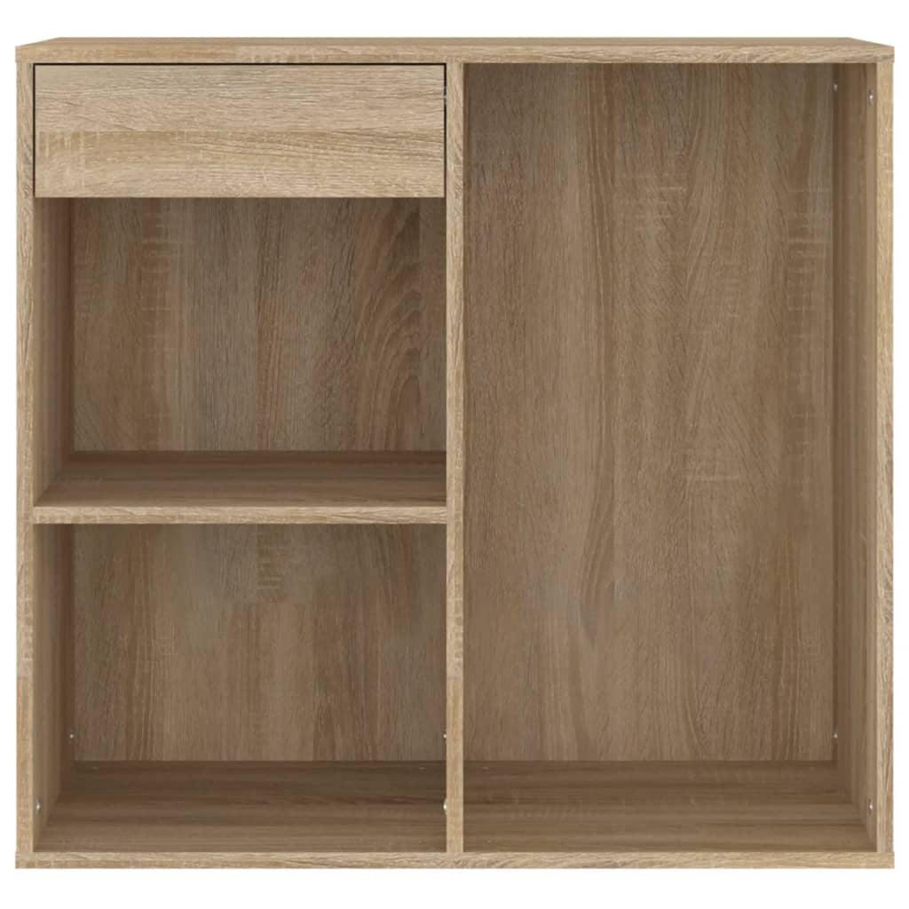 Cosmeticakast 80x40x75 cm bewerkt hout sonoma eikenkleurig