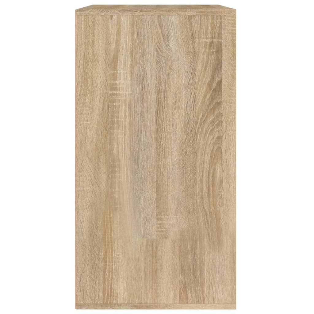 Cosmeticakast 80x40x75 cm bewerkt hout sonoma eikenkleurig