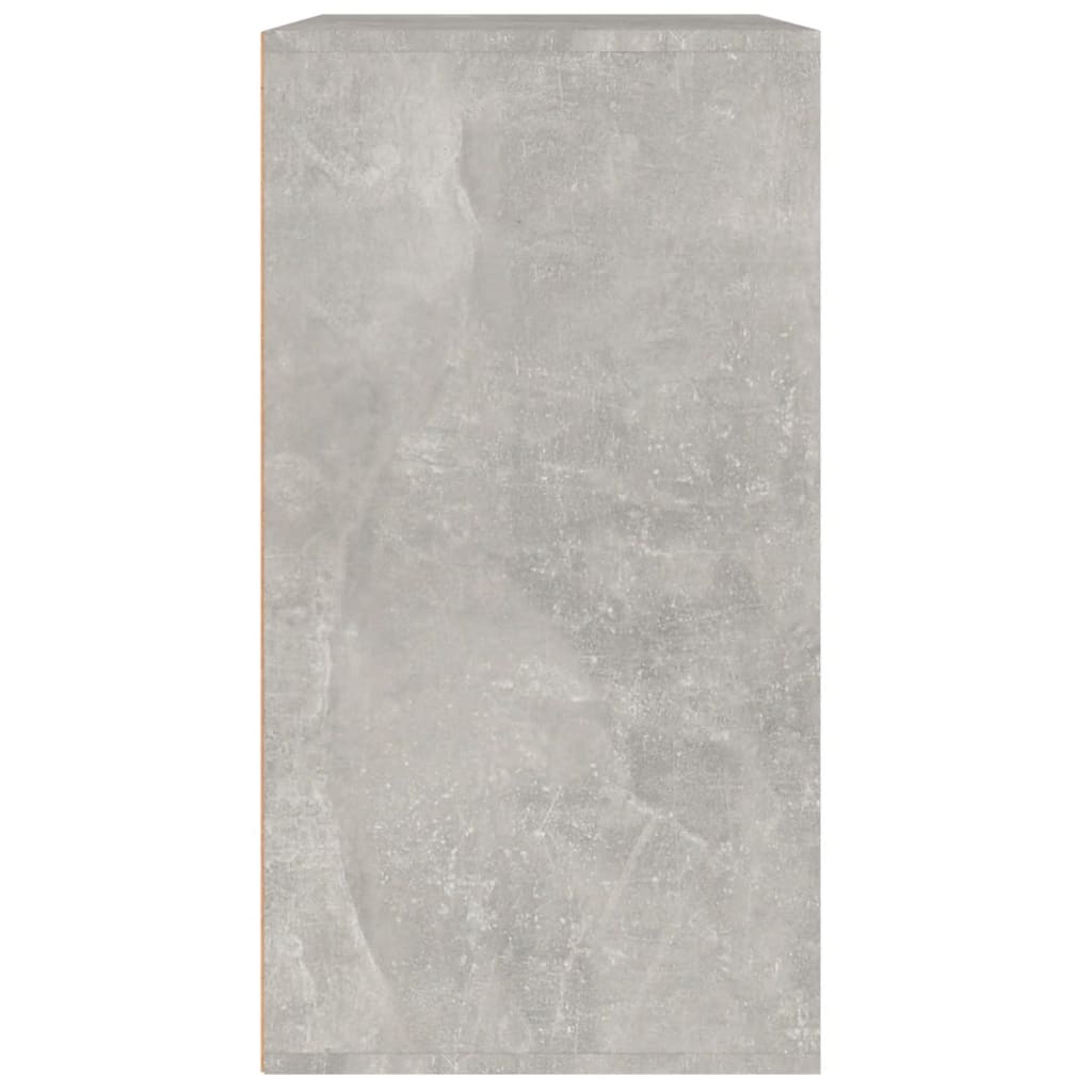 Cosmeticakast 80x40x75 cm bewerkt hout grijs