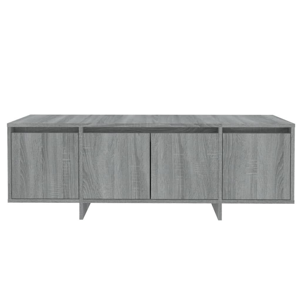 Tv-meubel 120x30x40,5 cm bewerkt hout grijs sonoma eikenkleurig