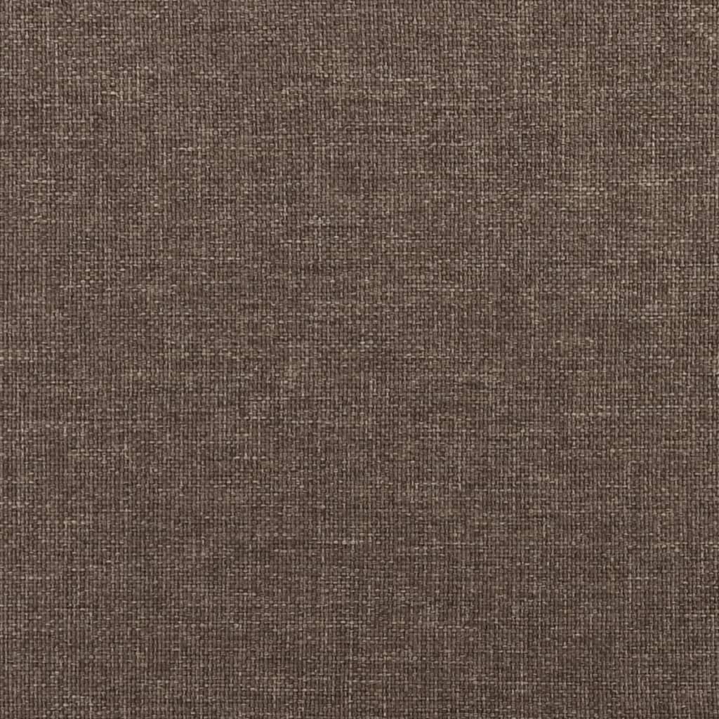 Relaxstoel met voetensteun stof taupe
