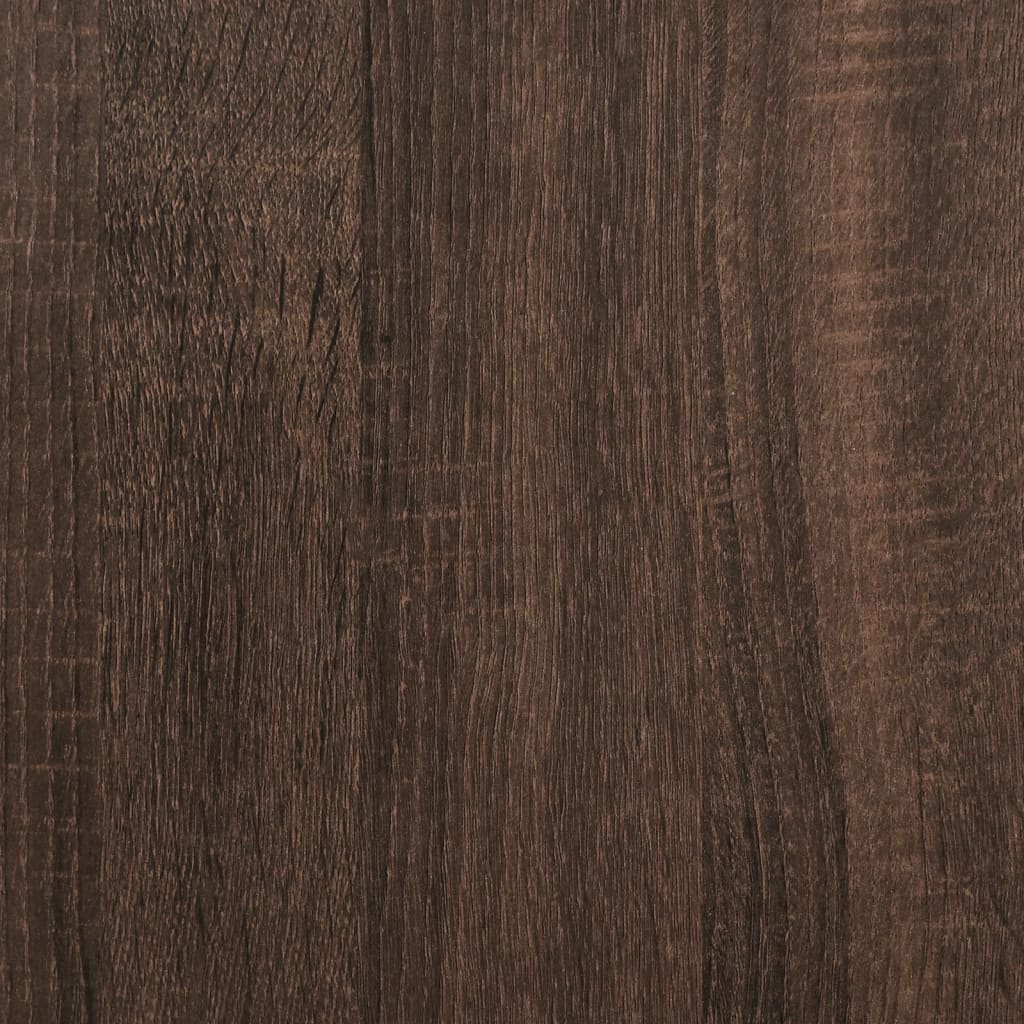 Schoenenkast 59x35x100 cm bewerkt hout bruin eikenkleur
