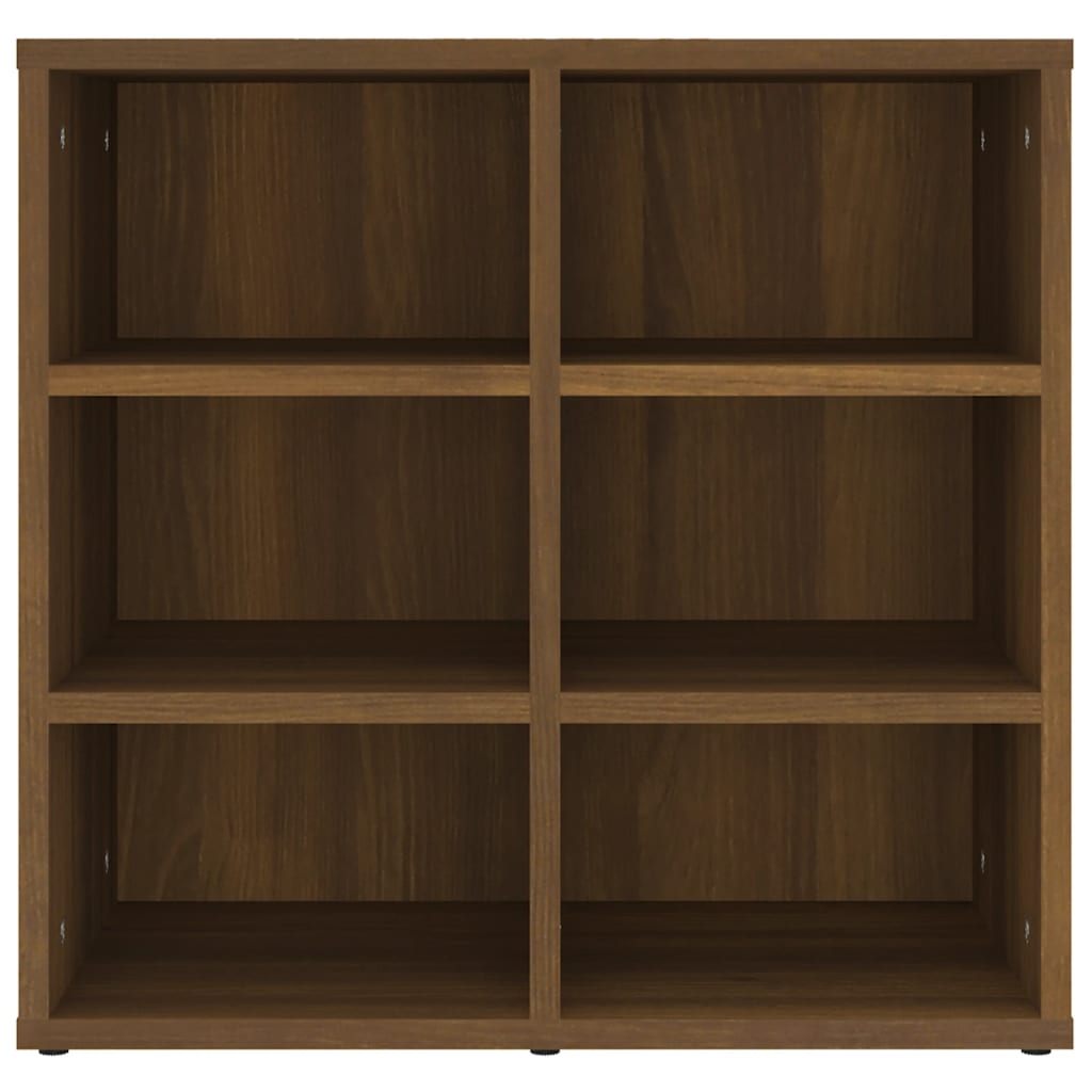 Schoenenkast 52,5x30x50 cm bruin eikenkleur