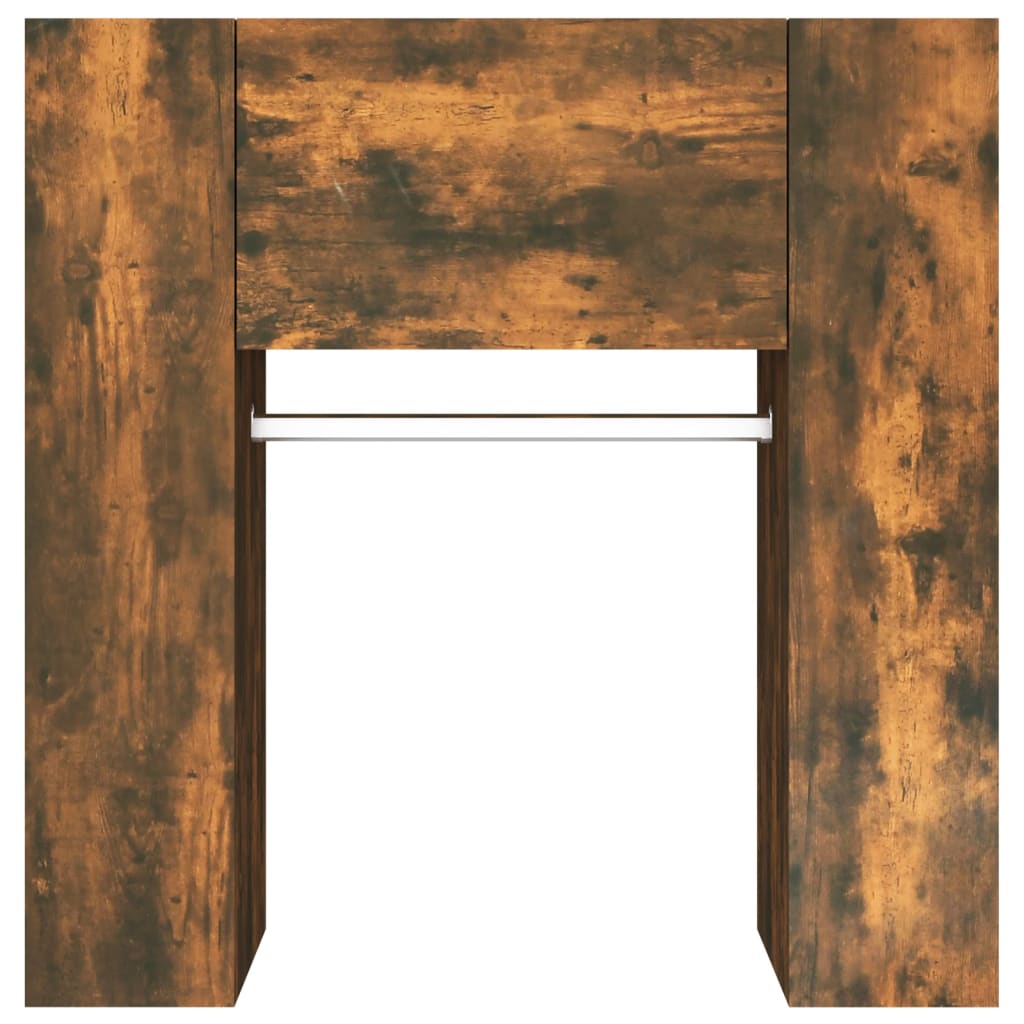 Halmeubel 97,5x37x99 cm bewerkt hout gerookt eikenkleurig