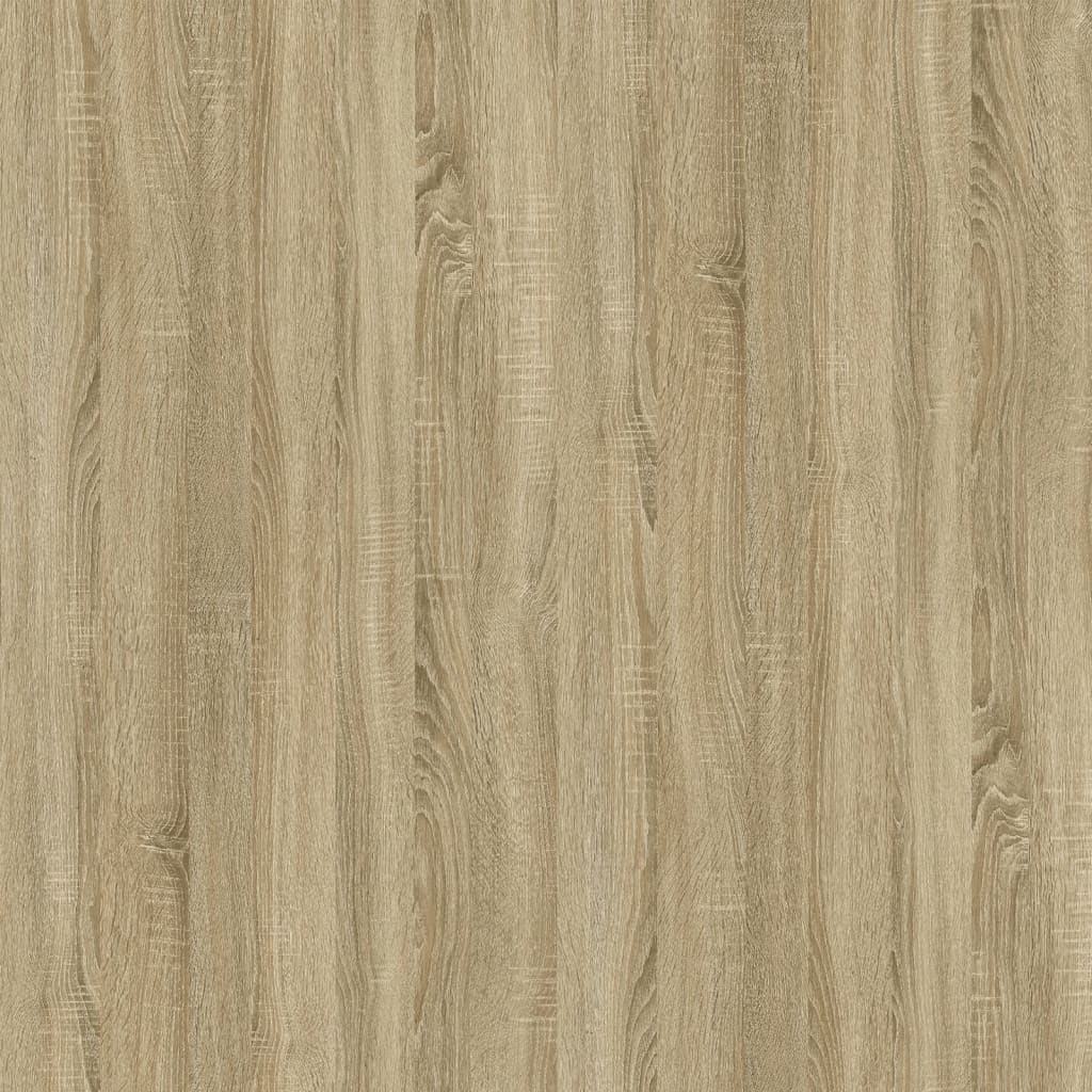 Nachtkastjes 2 st 40x35x50 cm sonoma eikenkleurig