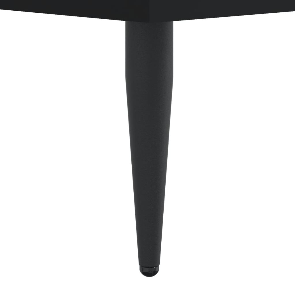 Schoenenkast 60x35x105 cm bewerkt hout zwart