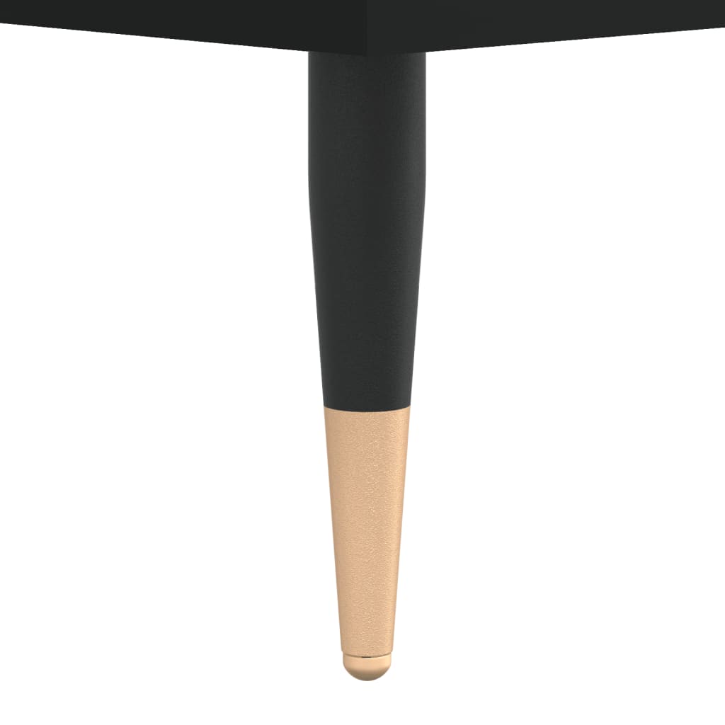 Schoenenkast 60x35x105 cm bewerkt hout zwart