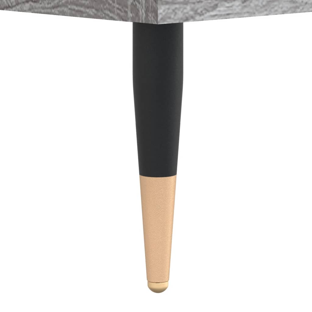 Schoenenkast 60x35x105 cm bewerkt hout grijs sonoma eikenkleur