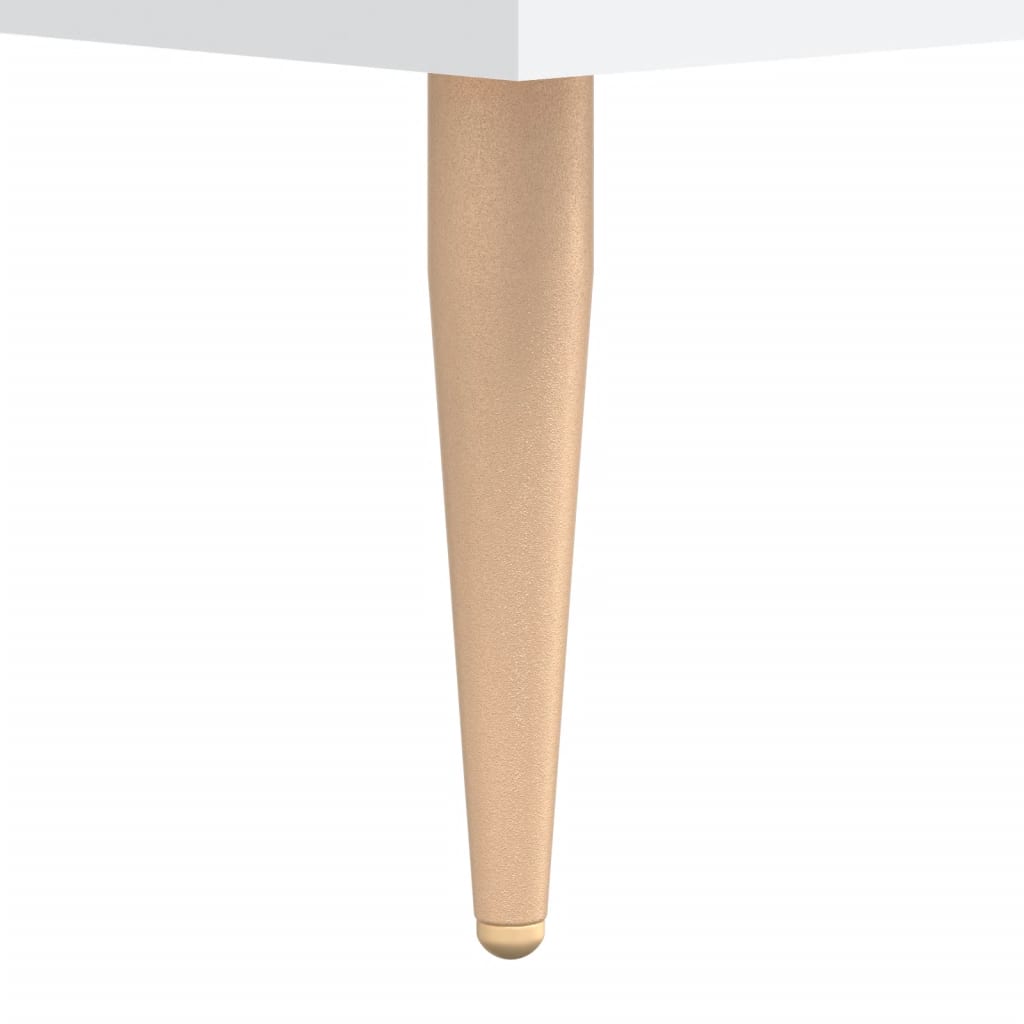 Schoenenkast 60x35x105 cm bewerkt hout wit