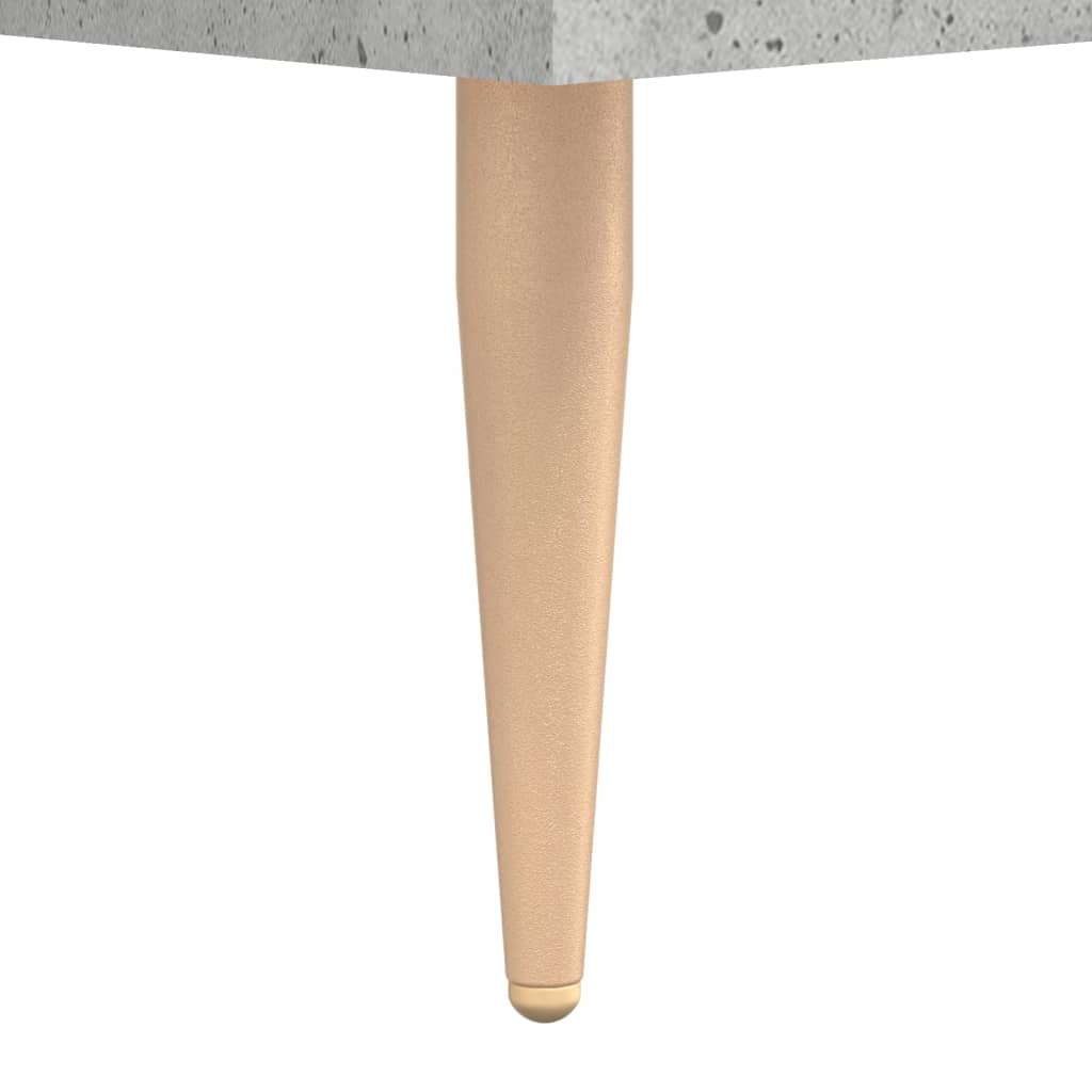 Schoenenkast 60x35x105 cm bewerkt hout betongrijs