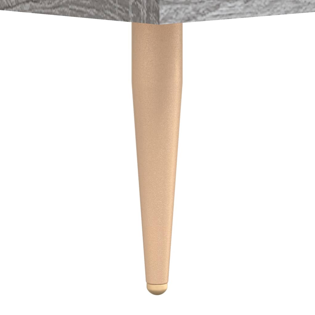 Schoenenkast 60x35x105 cm bewerkt hout grijs sonoma eikenkleur