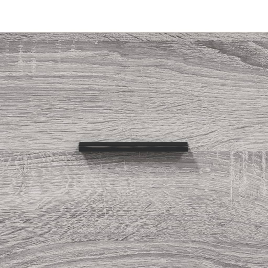Schoenenkast 60x35x105 cm bewerkt hout grijs sonoma eikenkleur