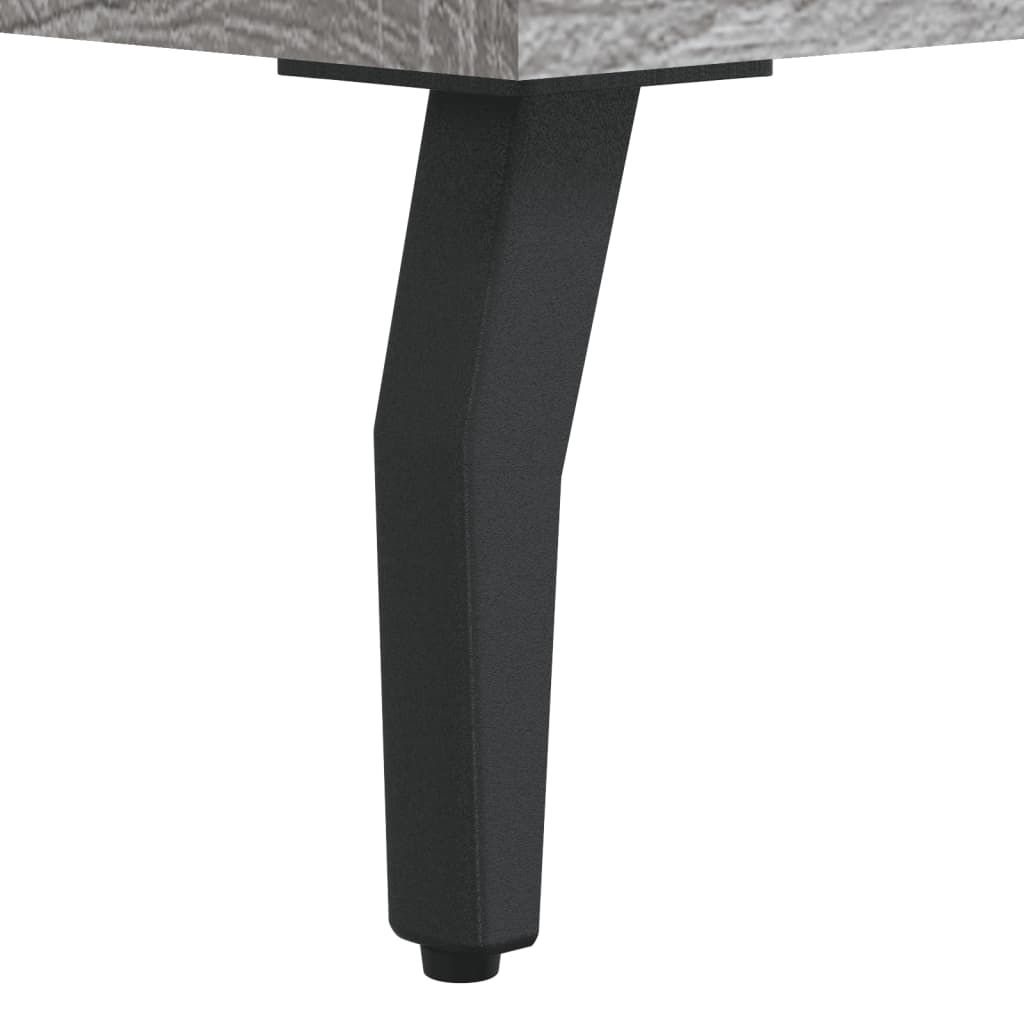 Schoenenkast 60x35x105 cm bewerkt hout grijs sonoma eikenkleur