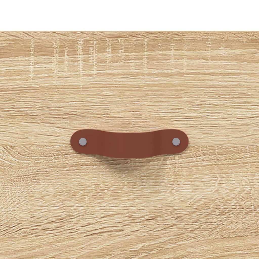 Schoenenkast 30x35x105 cm bewerkt hout sonoma eikenkleurig