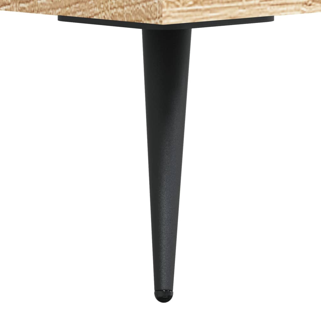 Schoenenkast 30x35x105 cm bewerkt hout sonoma eikenkleurig
