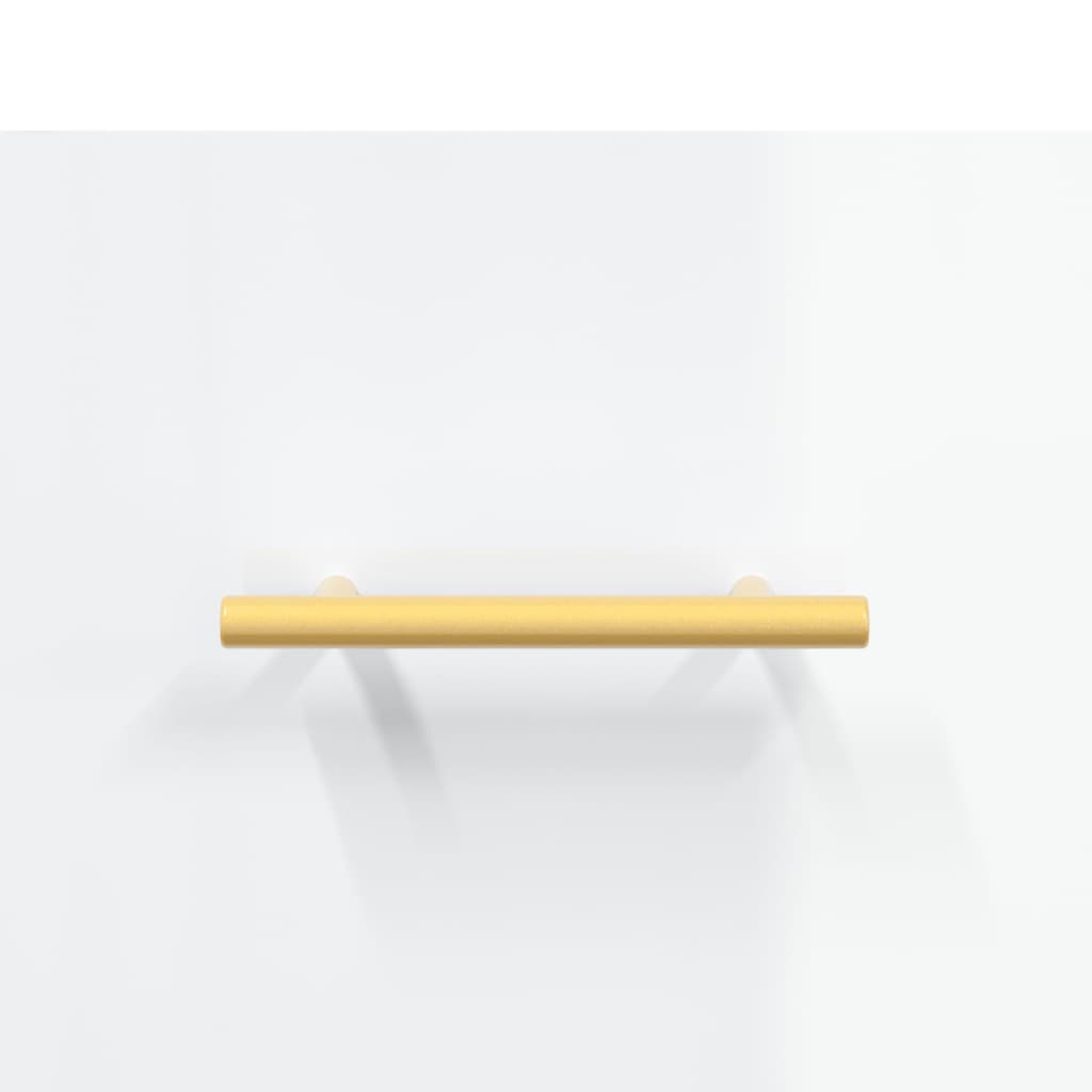 Schoenenkast 30x35x105 cm bewerkt hout hoogglans wit