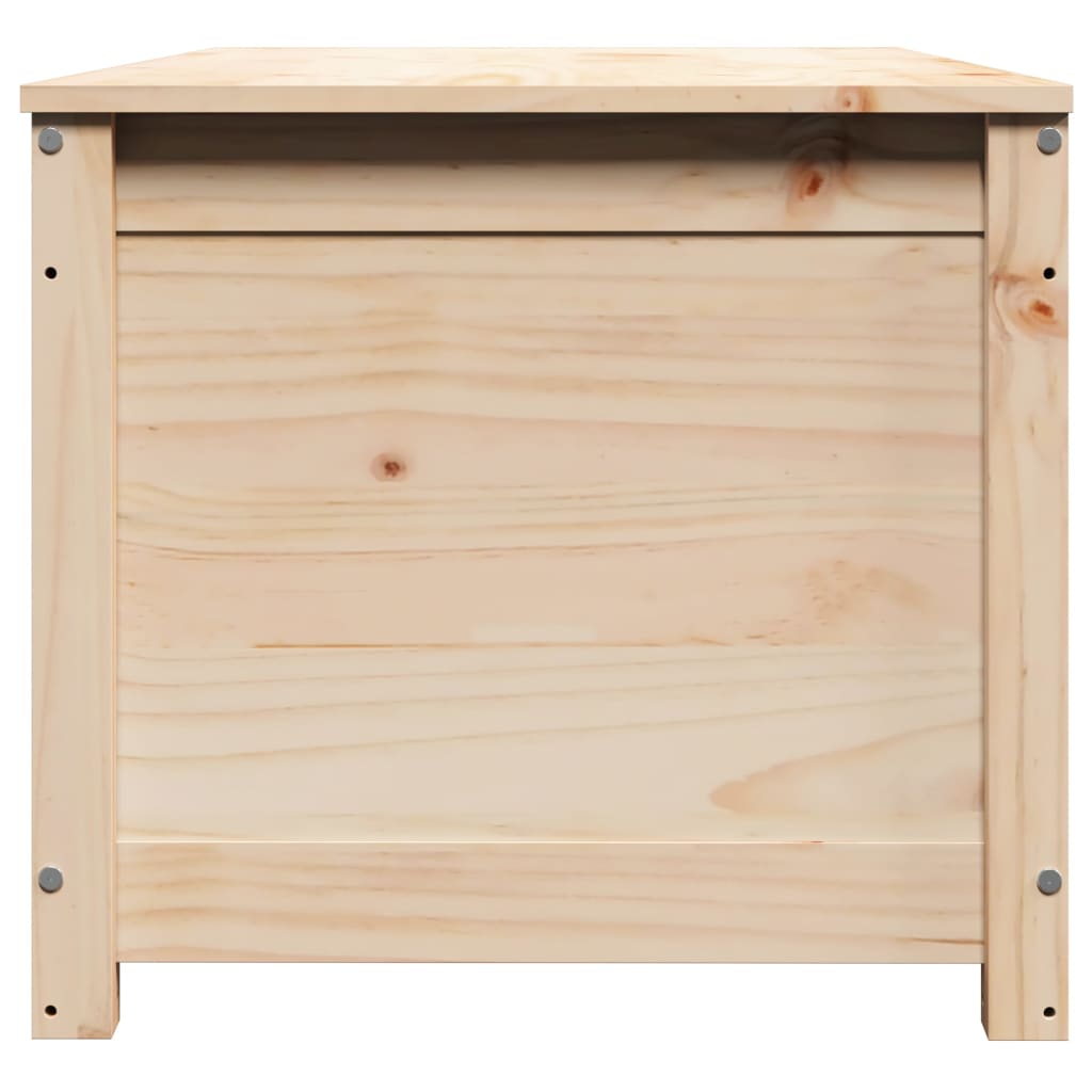 Opbergbox 110x50x45,5 cm massief grenenhout