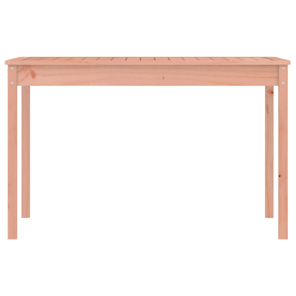 Tuintafel 121x82,5x76 cm massief douglashout