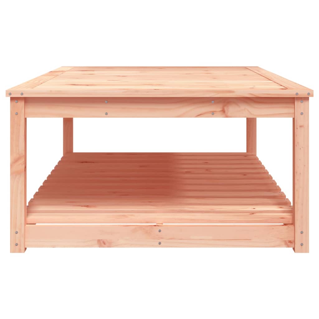 Tuintafel 121x82,5x45 cm massief douglashout