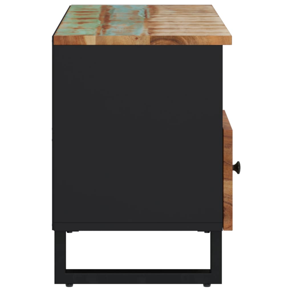 Tv-meubel 100x33x46 cm massief hout gerecycled en bewerkt hout