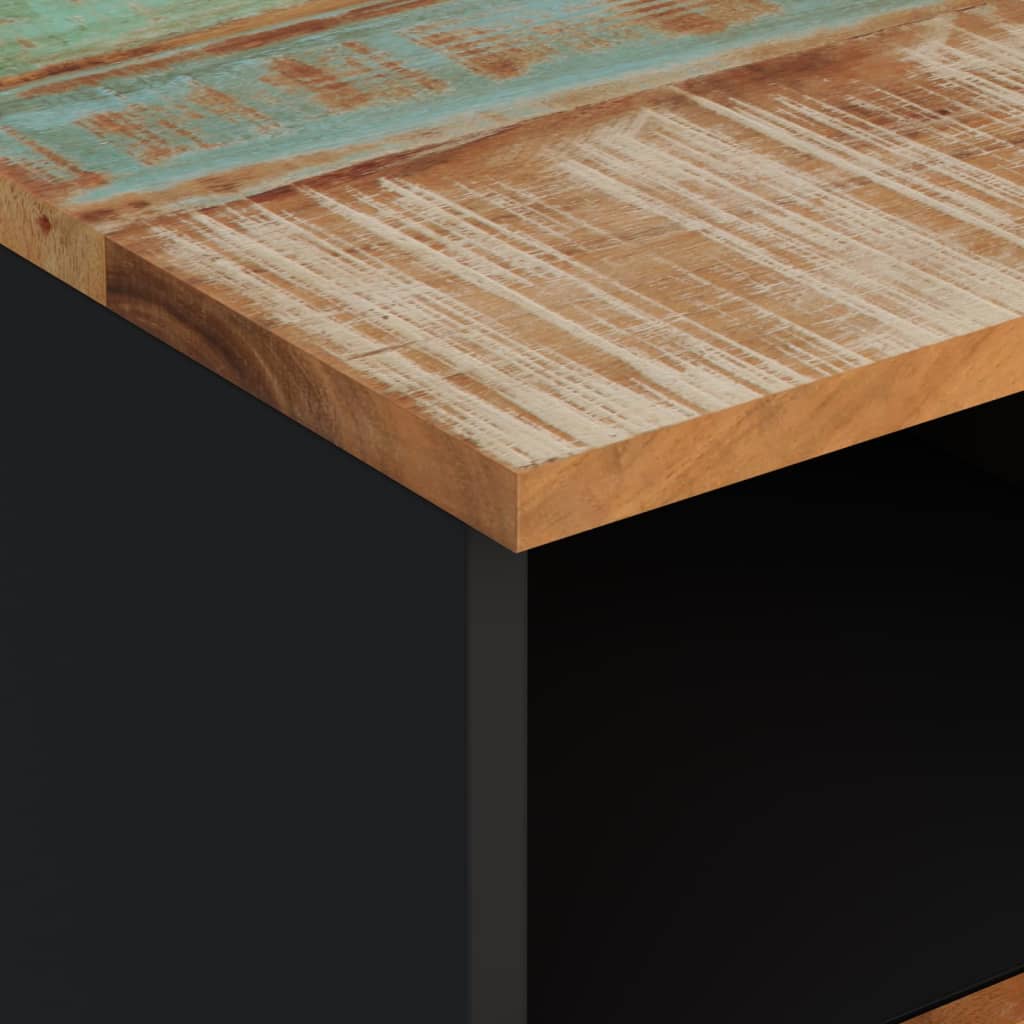 Tv-meubel 100x33x46 cm massief hout gerecycled en bewerkt hout