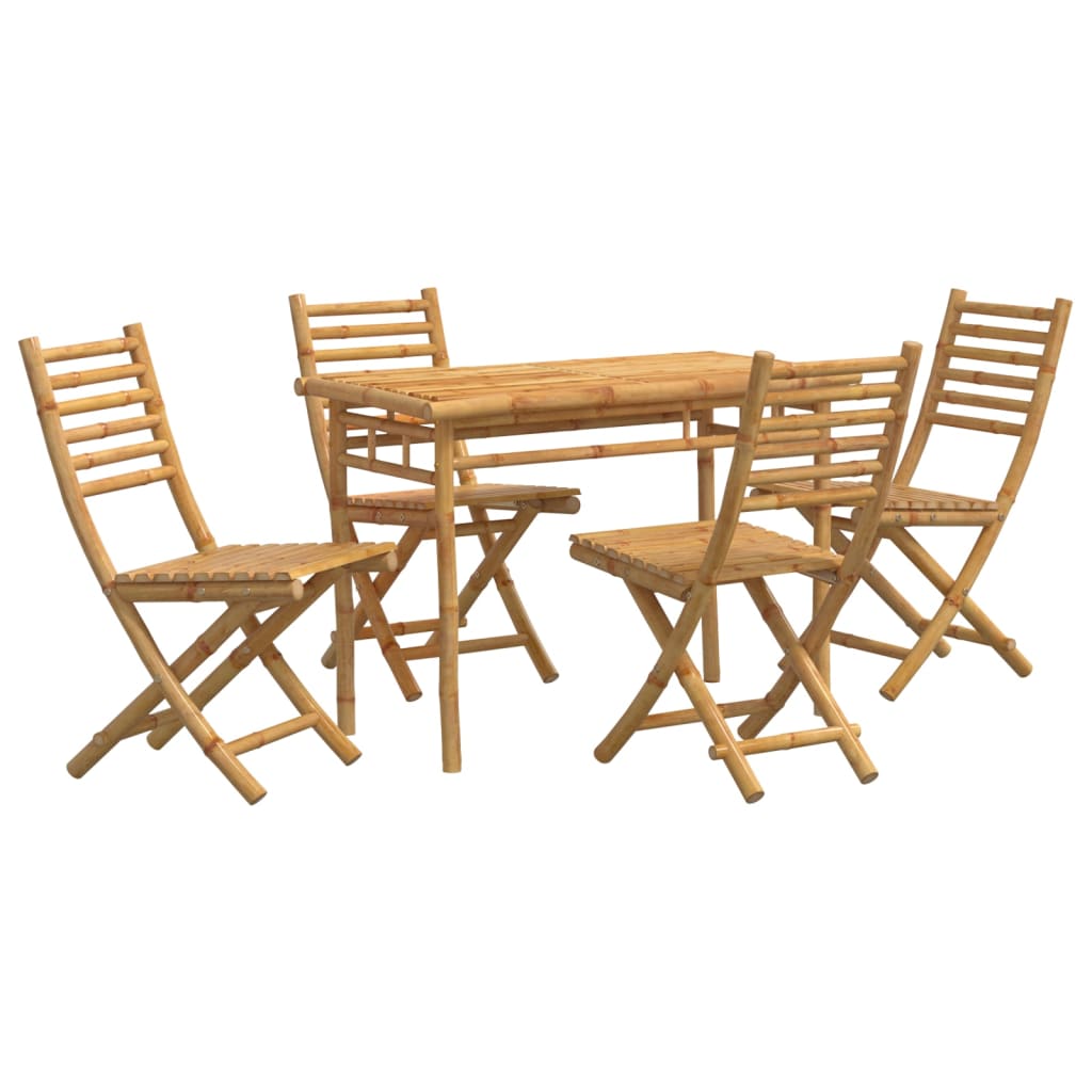 5-delige Tuinset bamboe