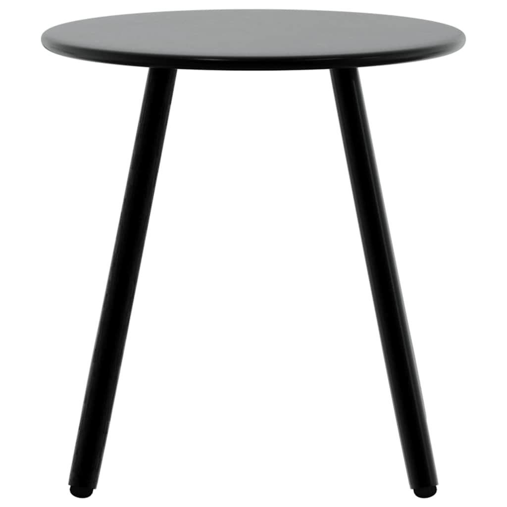 Set tuinstoelen 3-delig poly rattan zwart en geel