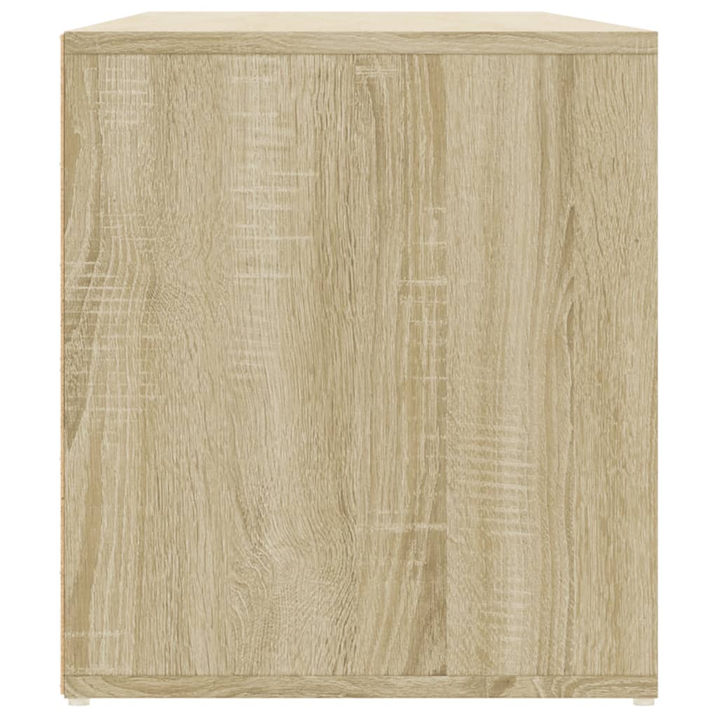 Hoekkast 200x40x45 cm bewerkt hout sonoma eikenkleurig