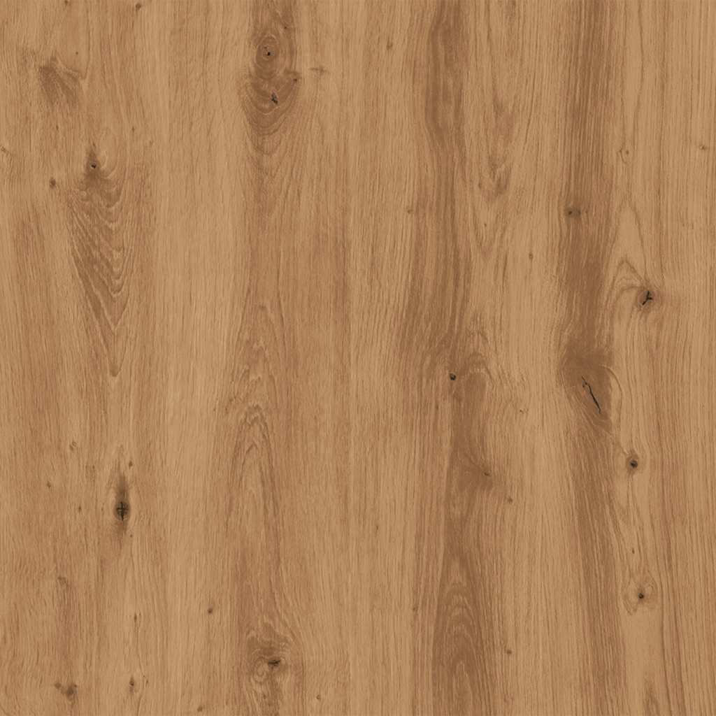 Schoenenkast 29,5x35x70 cm bewerkt hout artisanaal eikenkleur