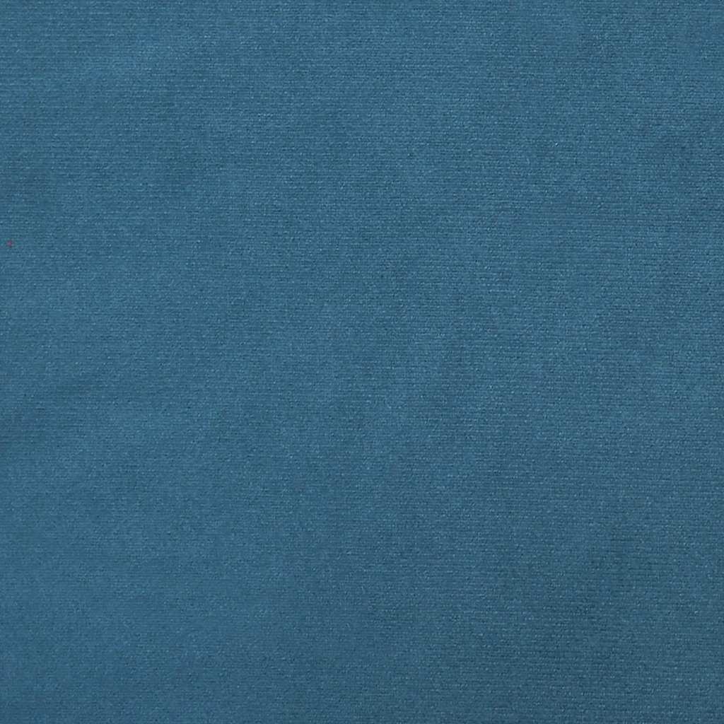 Eetkamerstoelen 6 st fluweel blauw