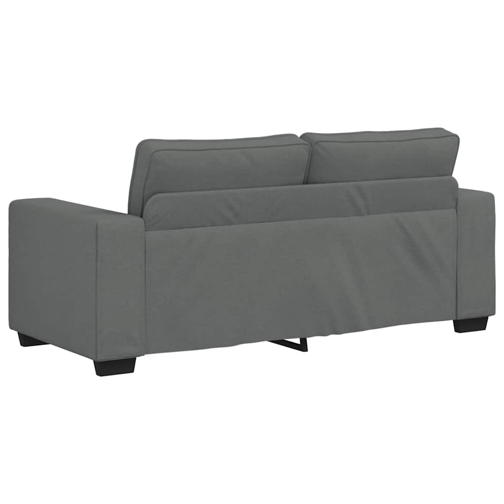 2-zitsbank 140 cm stof donkergrijs