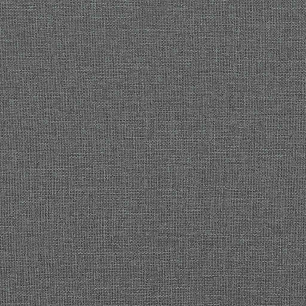 2-zitsbank 140 cm stof donkergrijs