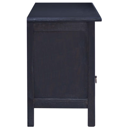 Tv-meubel 100x30x45 cm massief mahoniehout lichtkoffiekleurig