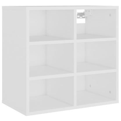 Schoenenkast 52,5x30x50 cm wit