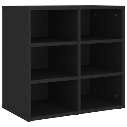 Schoenenkast 52,5x30x50 cm zwart