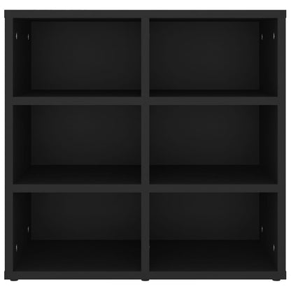 Schoenenkast 52,5x30x50 cm zwart