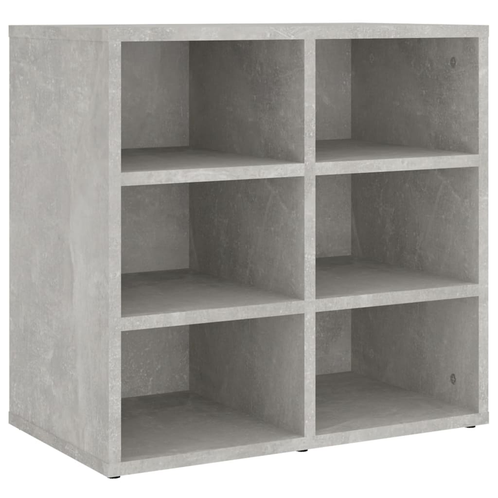 Schoenenkast 52,5x30x50 cm betongrijs