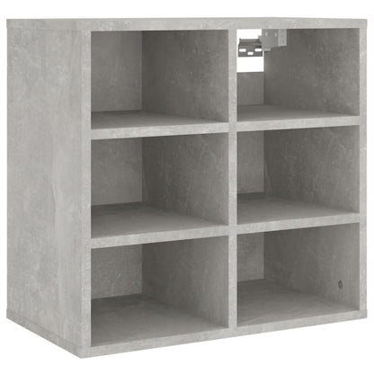 Schoenenkasten 2 st 52,5x30x50 cm betongrijs