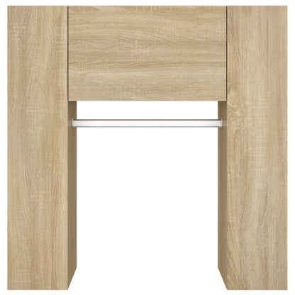 Halmeubel 97,5x37x99 cm bewerkt hout sonoma eikenkleurig