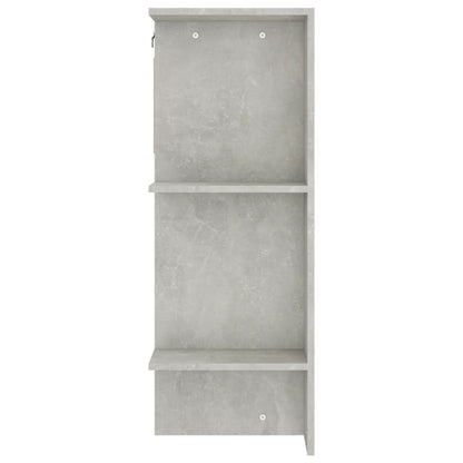 Halmeubel 97,5x37x99 cm bewerkt hout betongrijs