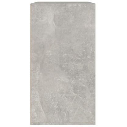 Cosmeticakast 80x40x75 cm bewerkt hout grijs