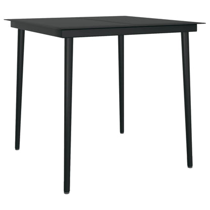 5-delige Tuinset grijs