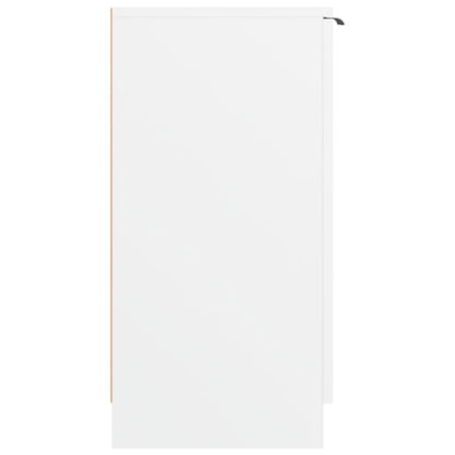 Schoenenkast 59x35x70 cm bewerkt hout wit