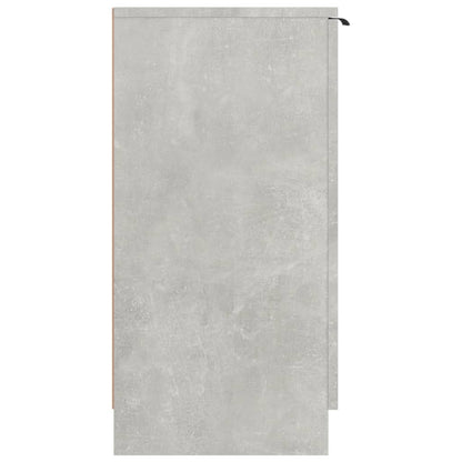 Schoenenkast 59x35x70 cm bewerkt hout betongrijs