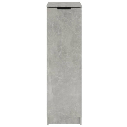Schoenenkast 30x35x100 cm bewerkt hout betongrijs